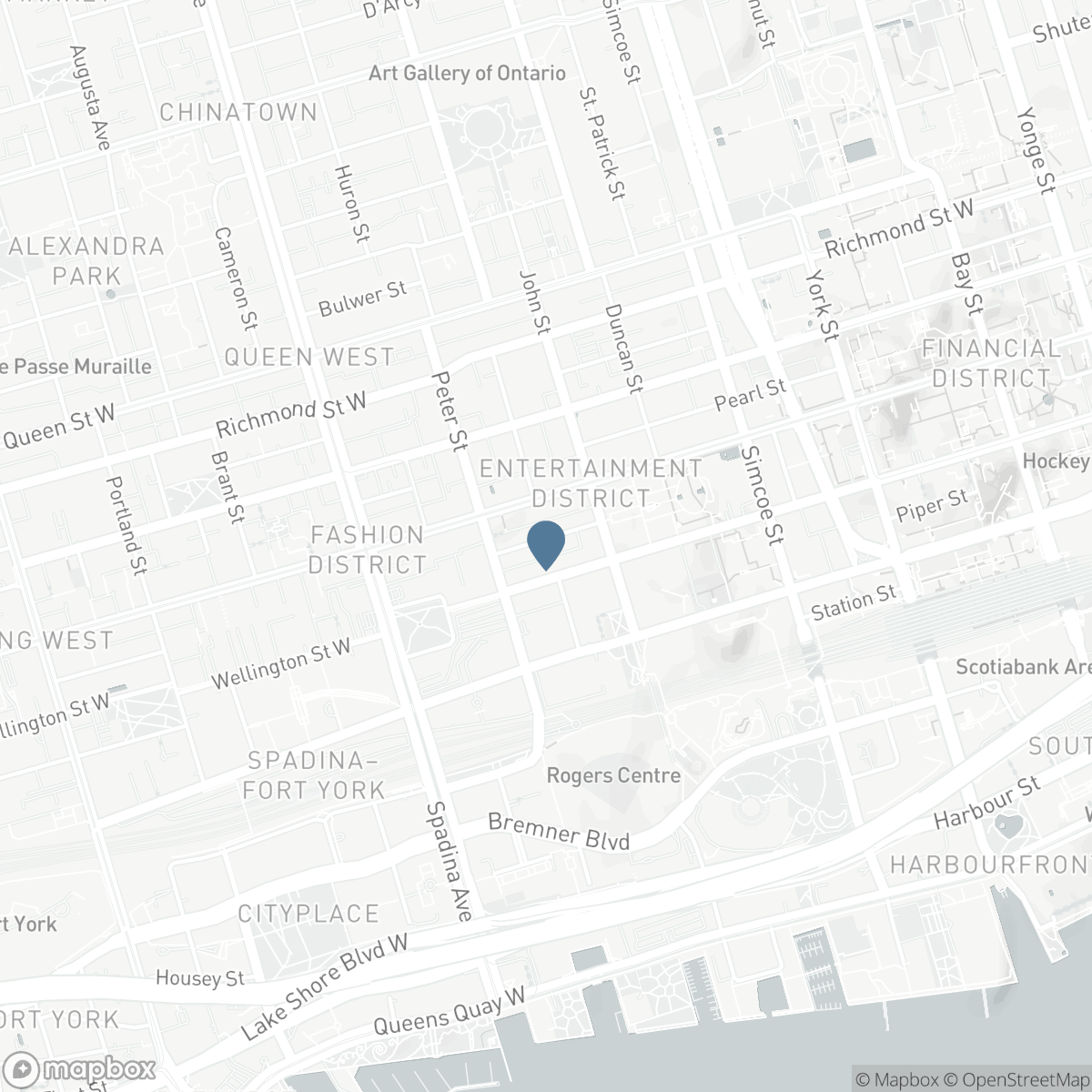 15 MERCER Street Unit# 620, Toronto, Ontario M5V 1H2